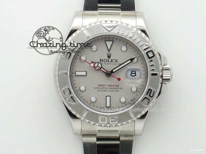 MiroTime 0901 EasyCare Yacht-Master 116622 DLC VRF Best Edition Black Dial on DLC Bracelet VR 2918
